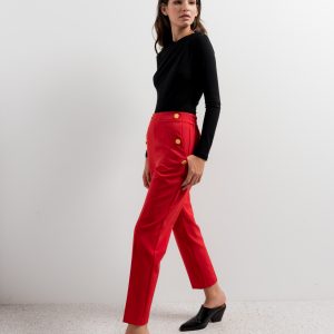 PANTALON BOTONES DORADOS