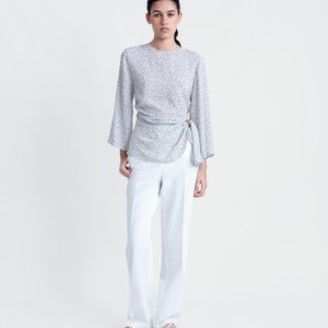 BLUSA APLIQUE DORADO