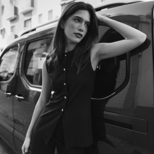 TOP CHALECO ABOTONADO PUNTO