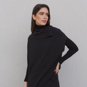 JERSEY EFECTO CAPA NEGRO