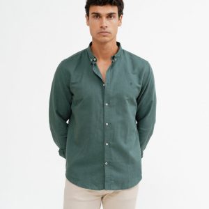 CAMISA LINO VERDE